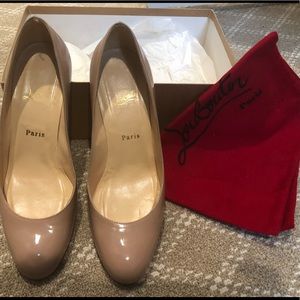 Christian Louboutin Nude Simple Heel